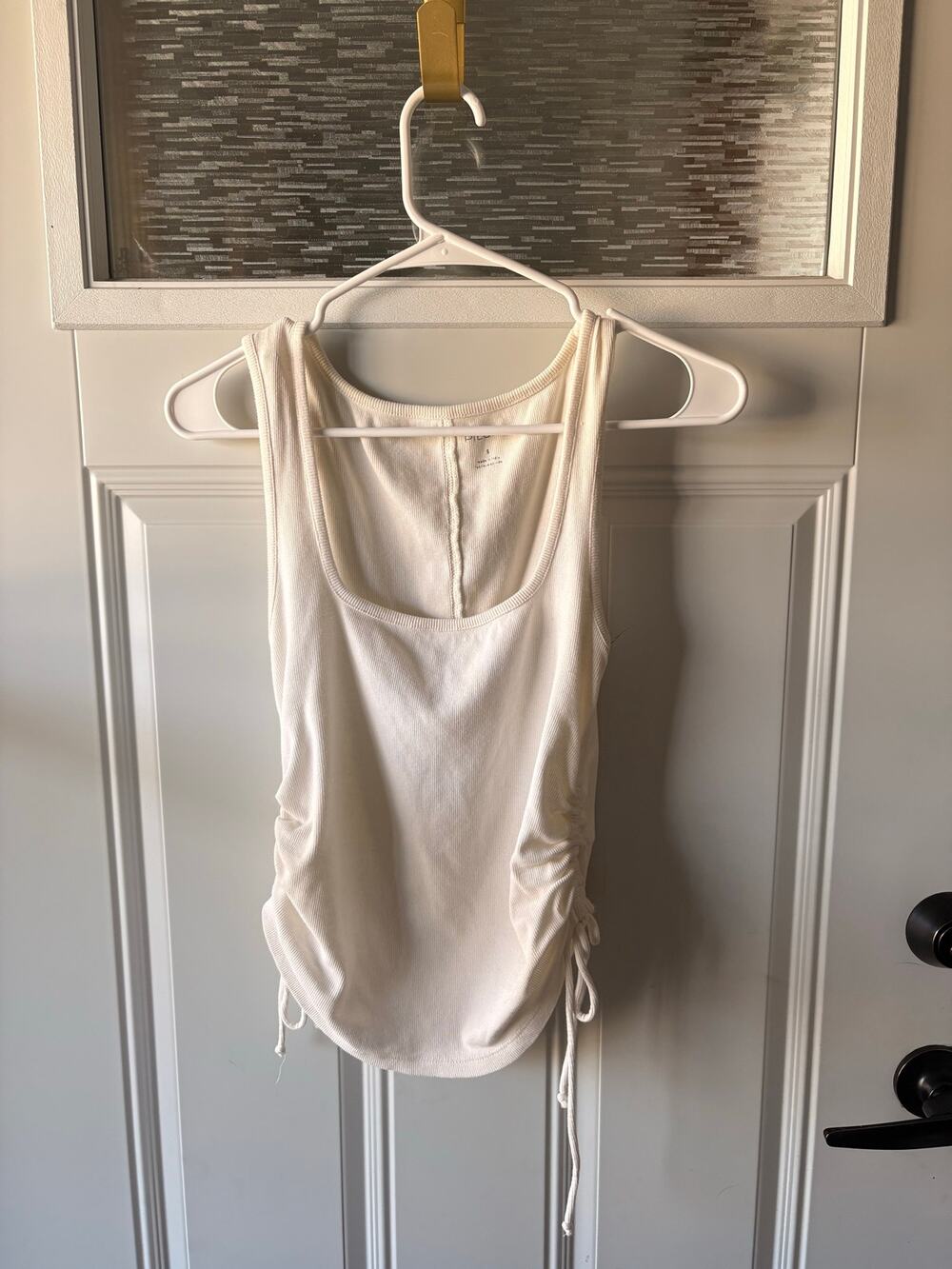 Pilcro tie tank top